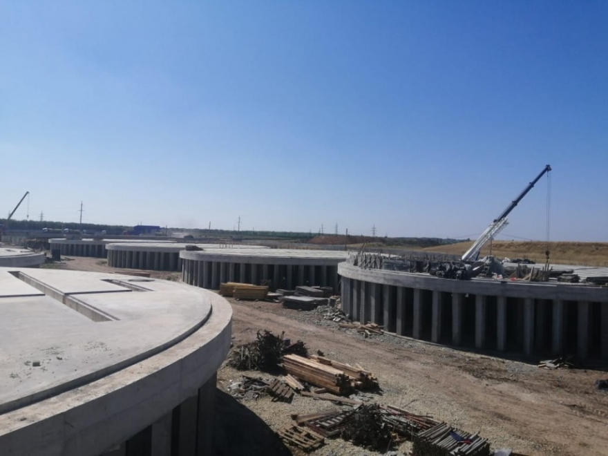 В регионе началось строительство второй очереди завода по переработке подсолнечника 